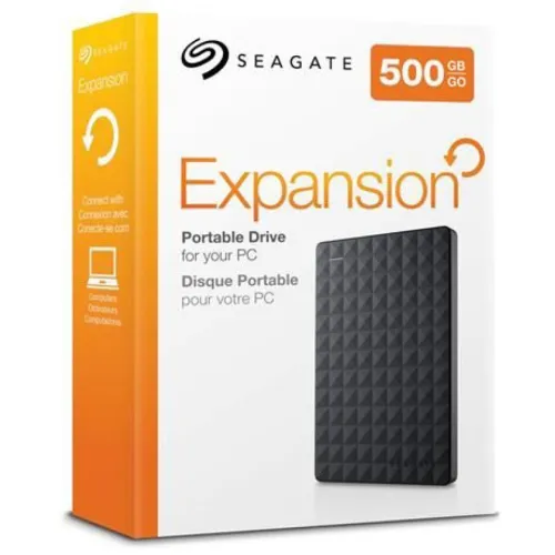 DISQUE DUR EXTERNE 500G SEAGATE MONTAGE USB 3.0