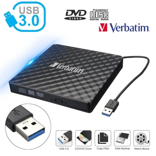 GRAVEUR CD/DVD EXTERNE  VERBATIM USB 3.0