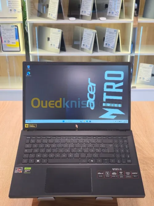ACER NITRO V15 RYZEN 7 7735HS 16G 512G SSD RTX4060 8G 15.6'' FHD 144HZ AZERTY