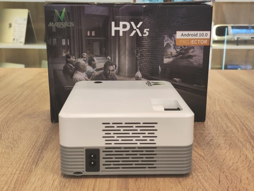Data Show Maxprecis HPX5 Mini 4000 LUMENS UHD 4K 30000HRS HDMI USB AUDIO ANDROID WIFI