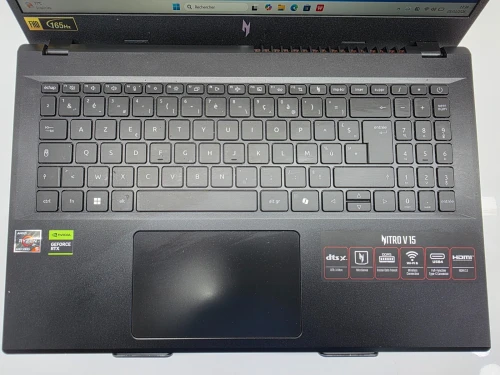 (VENDU) LAPTOP ACER NITRO V15 RYZEN 5 6600H/16G /512G SSD/RTX3050 6G/15.6' 165HZ/WIN11