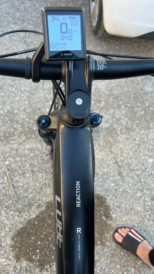 Vélo électrique cube création