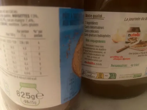 patte a tartinée NUTELLA