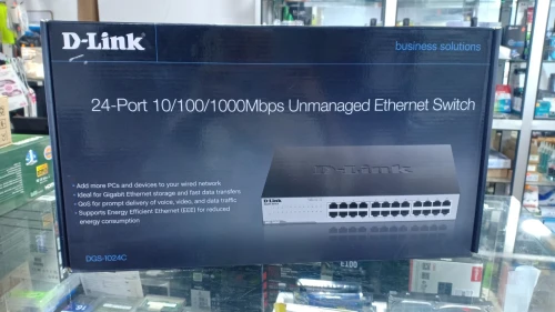 Switch 24 Ports D-LINK Gigabit 10/100/1000Mbps [DGS-1024C]
