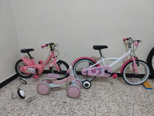 3 vélos b'twin original 14 pouce 16 pouce