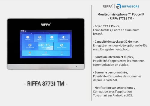Visiophone collectif IP RIFFA