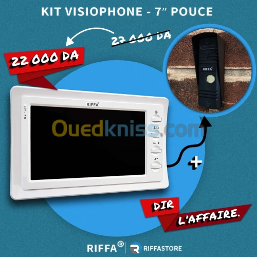 Promo Visiophone 7" Pouces