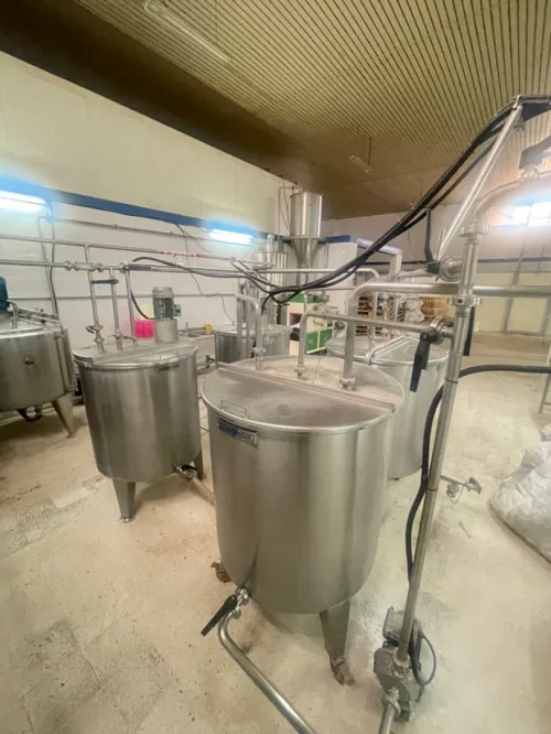 Usine complète de jus de fruits