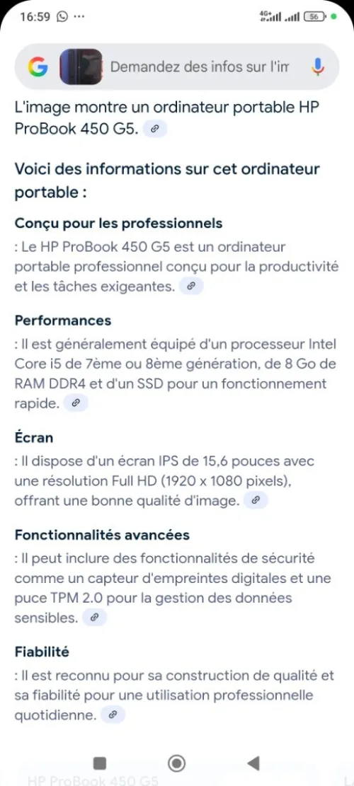 HP PROBOOK 450 G5