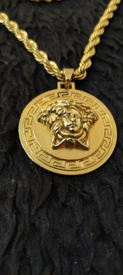Parure Versace plaqué or 