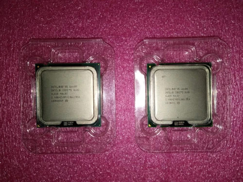 Microprocesseur Intel Q6600 Core 2 quad cores 8MB cache 2.4Ghz LGA775