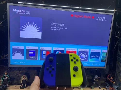 Nintendo Switch V2 Flashé 256 Go