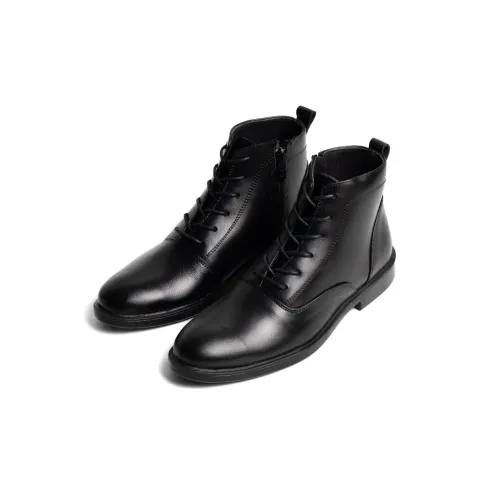 Bottes chelsea Borsalino cuir véritable 