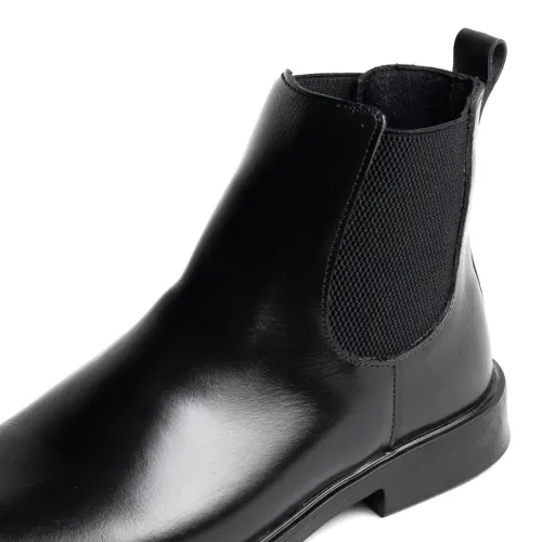 Bottes en cuir chelsea 