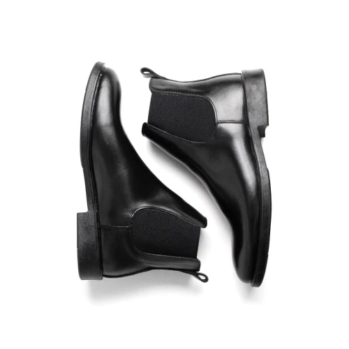 Bottes en cuir chelsea 