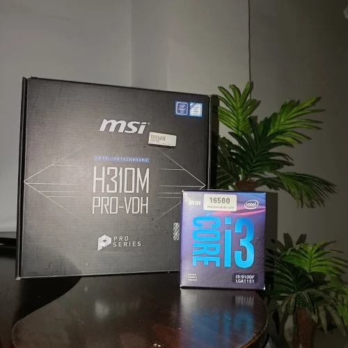 Intel i3 9100f + MSI H310 PRO
