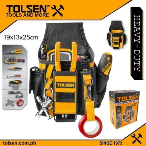 jeux pochette outils electricien 8 pièces TOLSEN85305