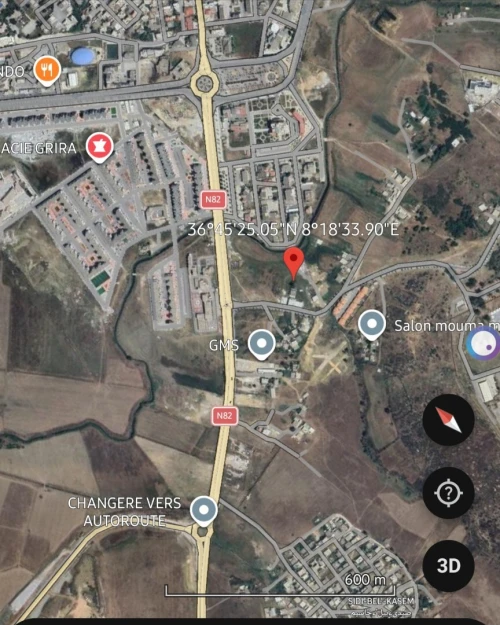 Vente Terrain El Tarf El taref