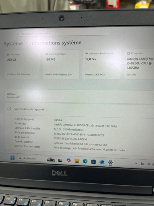 Dell latitude 5490