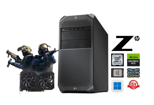 Station de travail HP Z4 G4 1x i7-7800X 32 Go RAM 500Go SSD  Quadro P4000 8gb