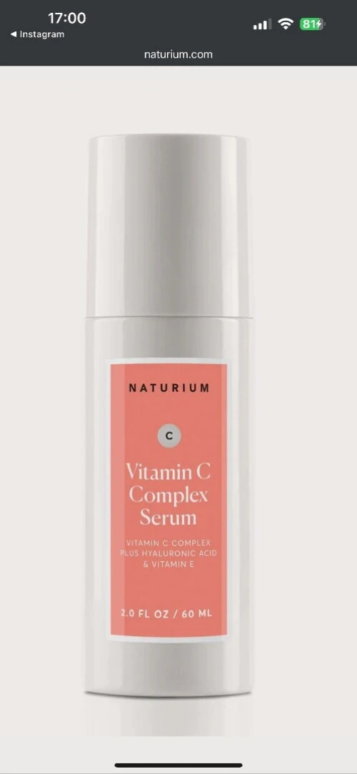 Sérum vitamine C et acide hyaluronique 60 ml