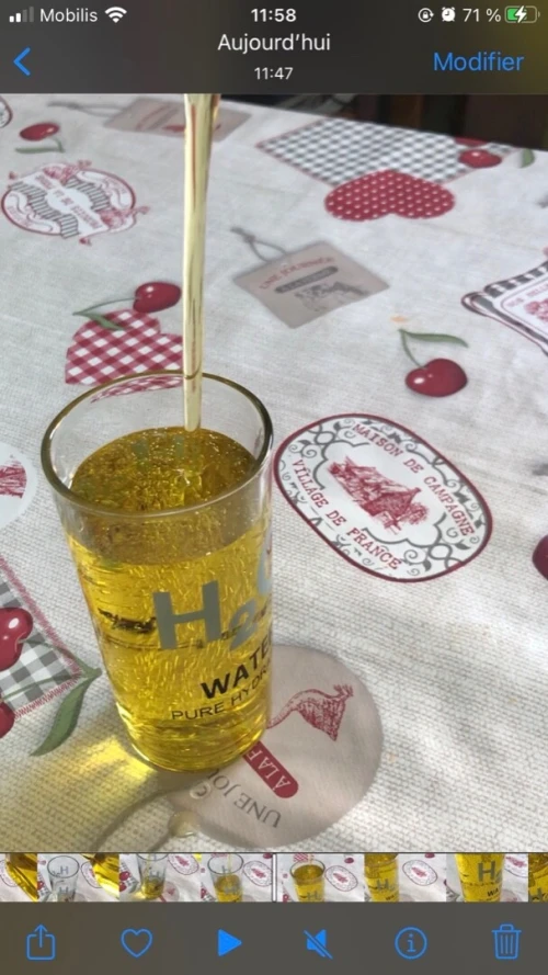 Huile d olive  pure bio / presse traditionnelle
