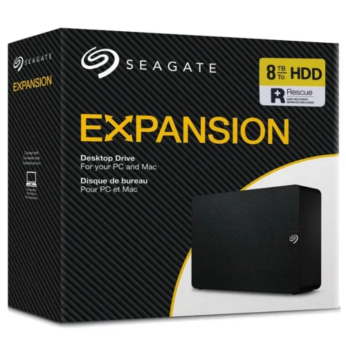 Disque Dur Externe Seagate Expansion 8TB Haute Capacité USB 3.0
