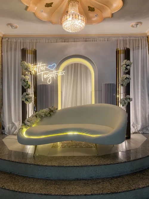 Location de matériels de décorations (mariages anniversaires fiançailles Saint-Valentin)