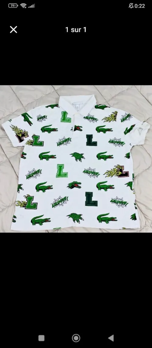 Tricot Lacoste original