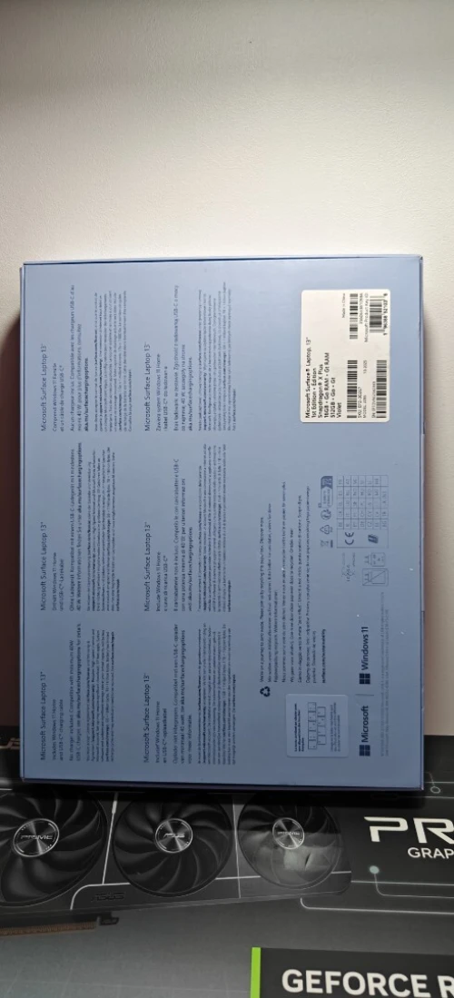 Microsoft Laptop surface 13 " 16GB512