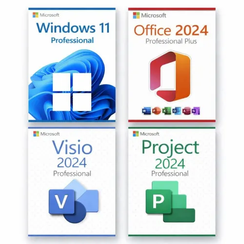 Windows 11 Pro / Office 2024 Pro Plus / Project 2024 Pro / Visio 2024 Pro