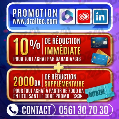 Offre Windows - Office - Adobe - AutoCAD - LinkedIn - ESET - ChatGPT - Perplexity