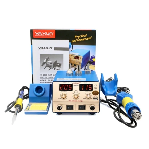 Station Air chaud et Fer a Souder YAXUN 886D