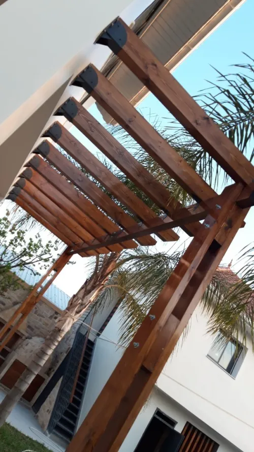 pergola et tinda en bois
