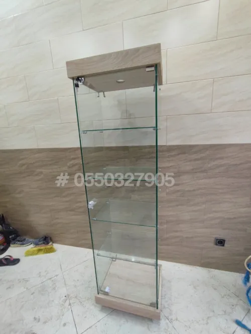 Armoire d'exposition En verre 50cm