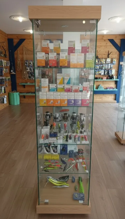 Armoire d'exposition En verre 50cm