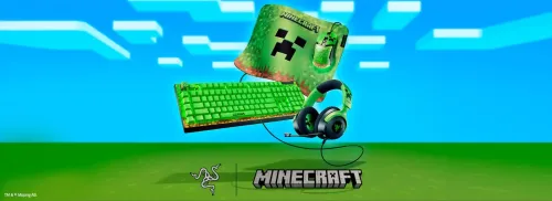 Pack Gamer RAZER x Minecraft  Édition Limitée  Neuf