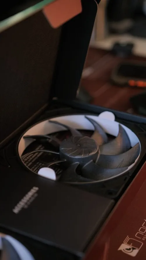 4x Noctua NF-A14x25 G2 PWM chromax black 140mm