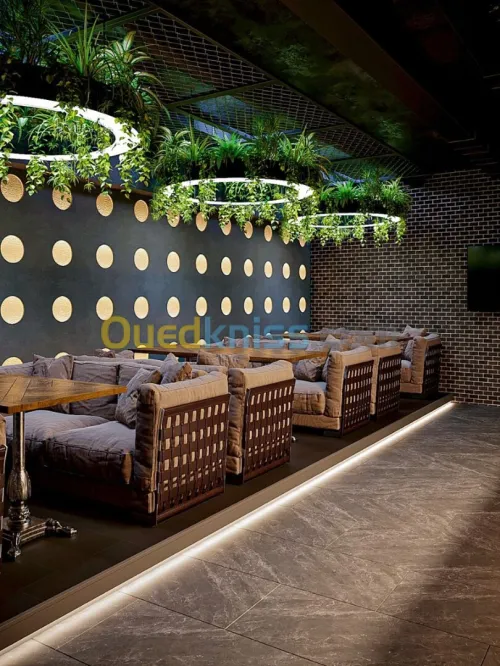 Décoration intérieure pour les commerces