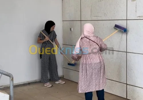 Votre entreprise de nettoyage à Alger: femme de ménage à domicile, entreprise de ponçage & jardinage