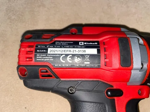 Kit Einhell 18V 5 Outil 2 Batteries 4Ah Chargeur 3A / Clé à Chocs et Visseuse à Percussion Brushless