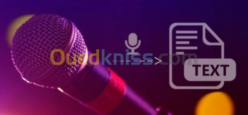 Transcription des fichiers audios/vidéos en texte
