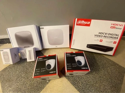 Vente et installation Pack camera ,kit alarme ajax