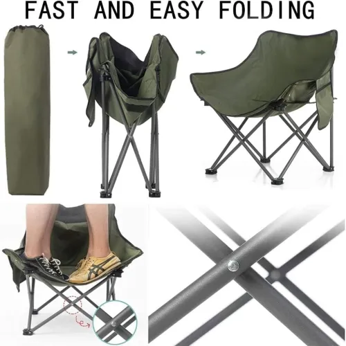 Chaise de Camping Pliante Confortable  كرسي إسترخاء قابل للطي