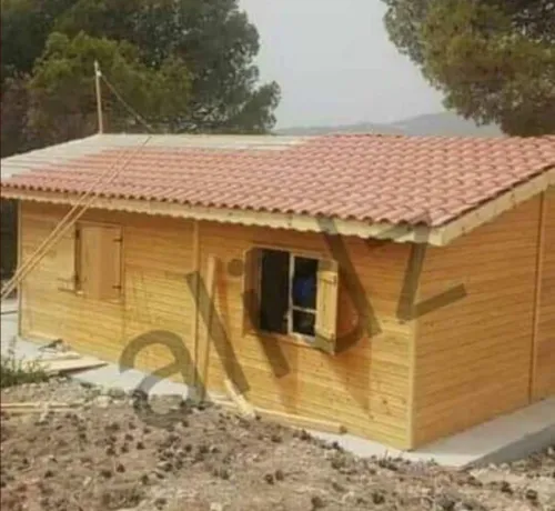 Construction des chalets et kiosque en bois 
