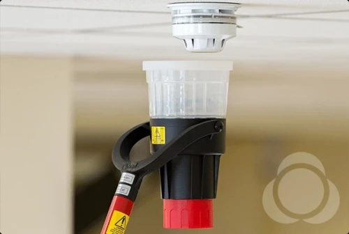 Kit de Test de détecteurs de fumée, 6 Mètres de  haut , Fourni dans son Sac de transport