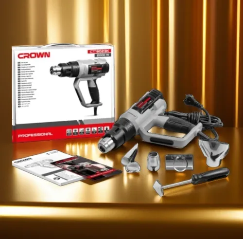Décapeur thermique crown ct19023k #pistolet à air chaud