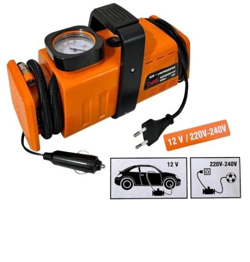 Pompe auto moto # Mini compresseur 12v et 220v 