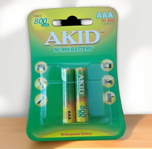 Les piles akid rechargeable AAA Haut qualité 