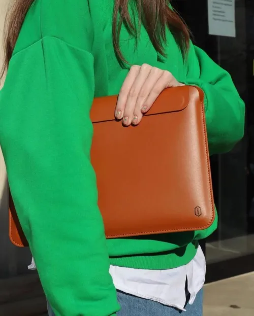 Protection Pochette MacBook en CUIR 